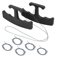 NEWISHTOOL close-up of rounded PE cord, prevents paint scratches during badge removal