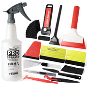NEWISHTOOL front package showing all included tint and wrap tools for quick setup