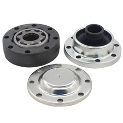 NewYall CV joint close-up showing machined surfaces and durability for smoother operation