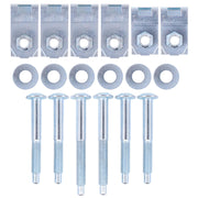 NewYall front packaging showing bolt kit and clear component inventory benefit