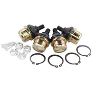 NewYall front packaging showing the four-piece ball joint kit and compatibility list, reliable replacement