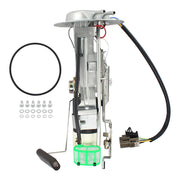 NewYall fuel pump module front view showing pump and sender, ensures direct-fit replacement