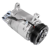NEWZQ compressor front view showing mounting points and benefit of direct-fit replacement
