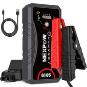 NEXPOW Q10S front view showing compact design and controls for reliable starts