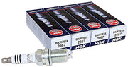 NGK 2667 front packaging showing four iridium plugs and model info benefit reliable fit