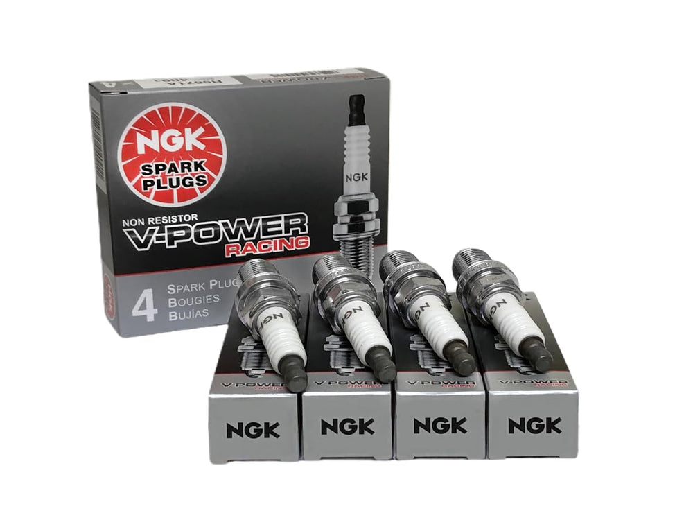 NGK 5238 front packaging showing four-pack and authenticity badge for reliable replacement