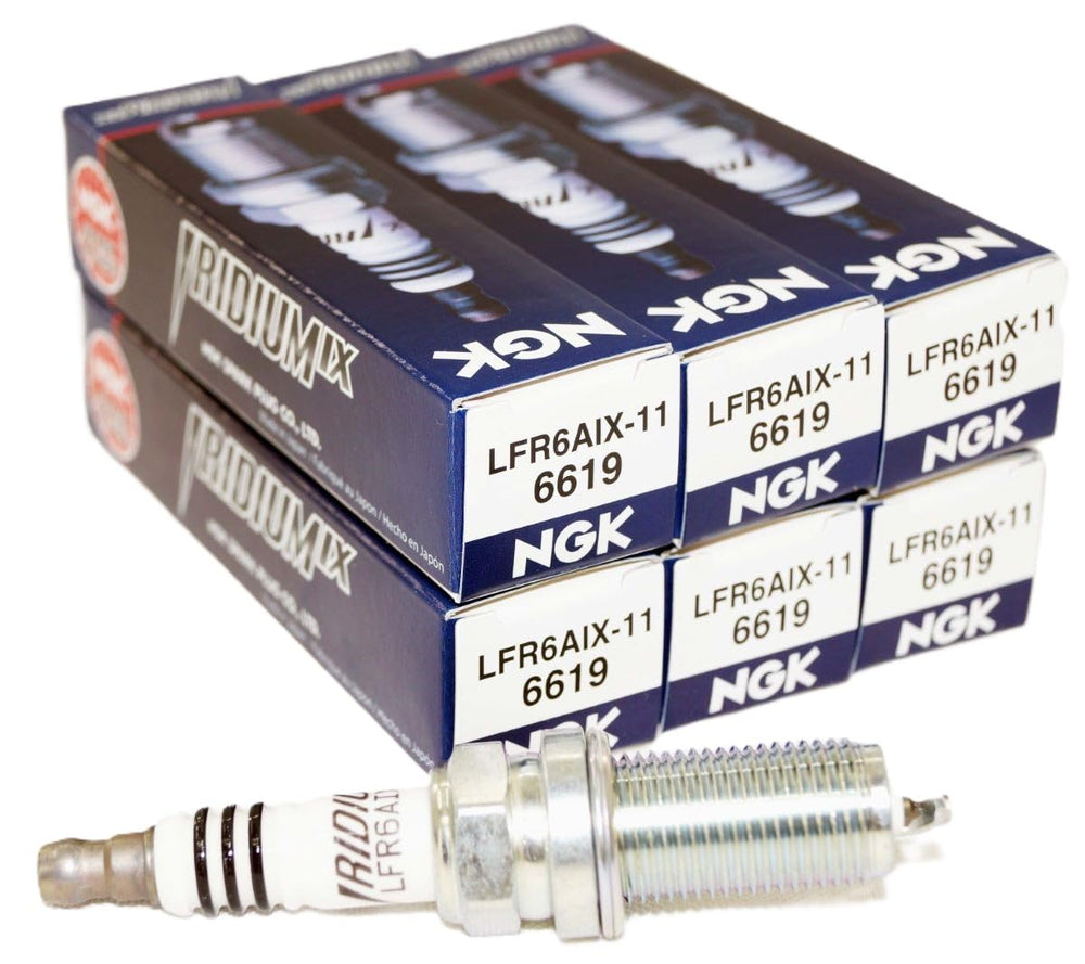 NGK 6619 front packaging showing six-pack and clear labeling for easy identification