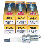 NGK 7090 front packaging showing brand and pack contents, assures correct fit