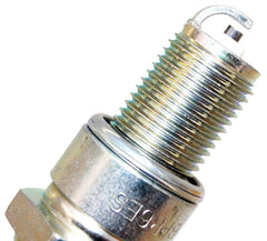 Top view of eight NGK BPR6ES plugs packaged together for complete service
