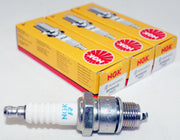 NGK BPR6HS front packaging showing three-pack and quick identification benefit
