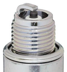 NGK BR7HS10 electrode close-up revealing tip and insulator for reliable spark performance