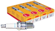 NGK BR8ES front packaging showing box of four and reliable replacement benefit