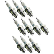 NGK front packaging showing BR9HS-10 plugs and easy identification benefit