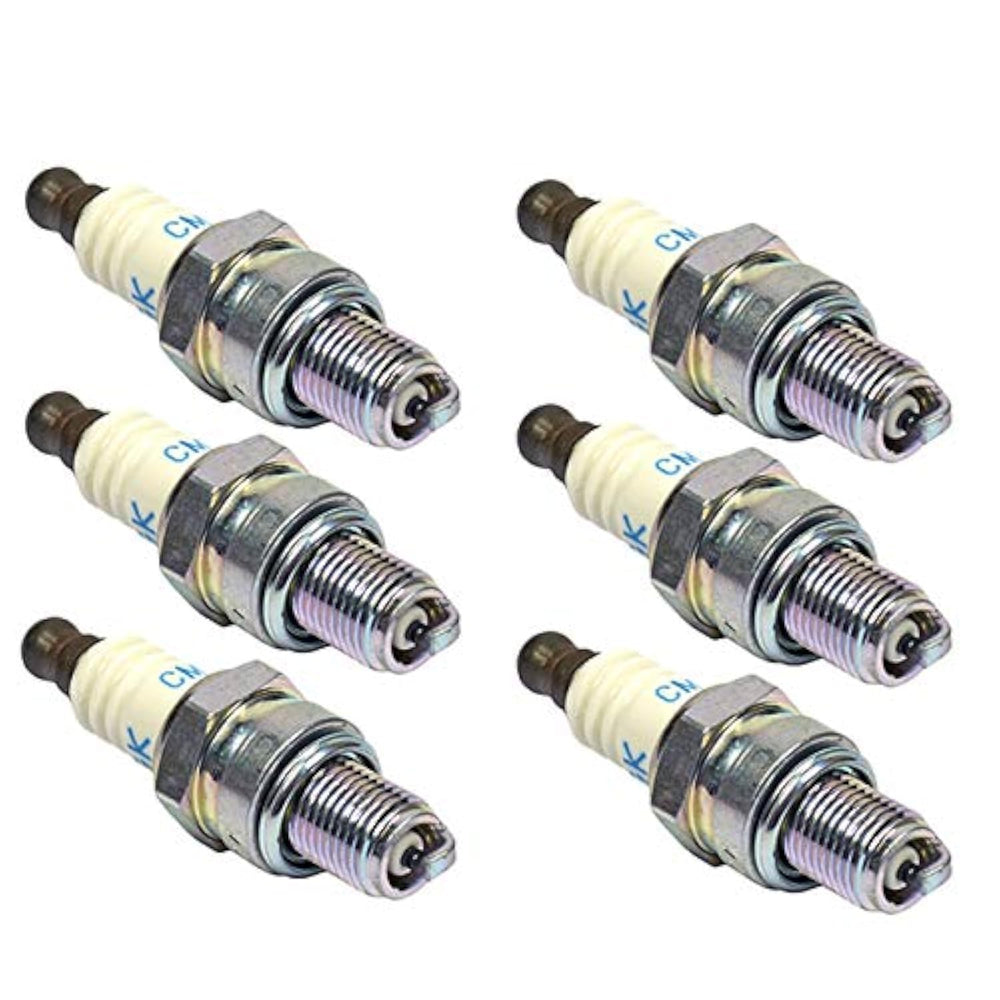 NGK front packaging showing six CMR7H spark plugs and part number for easy identification and reliable replacement
