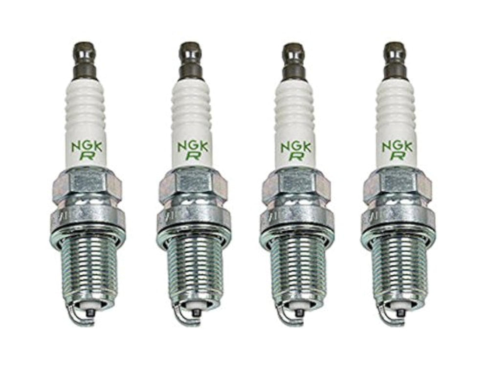 NGK CR10EK front packaging showing four genuine plugs and clear product labeling for reliable replacement