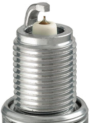 NGK DILKAR7M8 iridium electrode close-up highlighting fine tip for durable spark