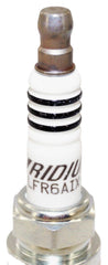 NGK iridium electrode close-up highlighting fine-wire tip for precise spark delivery