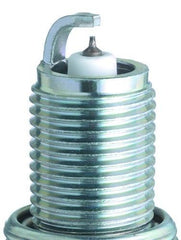 NGK iridium tip close-up highlighting fine electrode for consistent spark and longer life