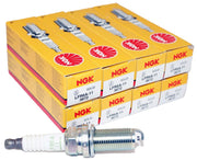 NGK spark plug front view showing design and fit for easy replacement