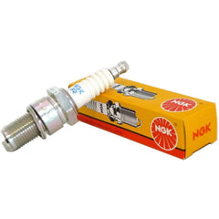 NGK V-Power UR5 electrode close-up highlighting nickel core tip and 0.040in gap for reliable ignition