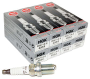 NGK front packaging showing eight V-Power 4554 plugs and authenticity