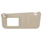 NHILES driver side sun visor front view showing beige finish and clean look for interior