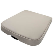 NHILES front view of gray center console lid showing fit and finish benefit