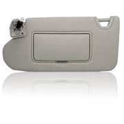 NHILES driver sun visor front view showing shape and grey finish for clean cabin look