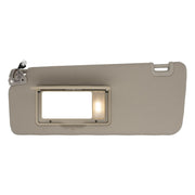 NHILES left sun visor front view showing fit and beige finish for easy replacement