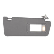 NHILES passenger sun visor front view showing clean replacement and benefit of restored shade