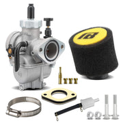 nibbi carburetor front view showing compact zinc alloy body and reliable fit