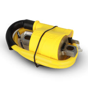 nibbi ignition coil front view showing compact housing and connector benefit reliability