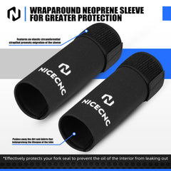 NICECNC three strap fastening system securing protector in place without tools