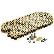 NICHE front packaging of 520 X-ring chain showing included master link benefit