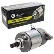 NICHE starter front view showing mounting points and reliable fit