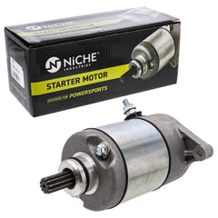 NICHE starter front view showing mounting points and reliable fit
