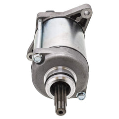 NICHE starter close-up of nine-tooth pinion showing precise engagement benefit