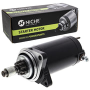 NICHE starter motor front view showing mounting for easy replacement