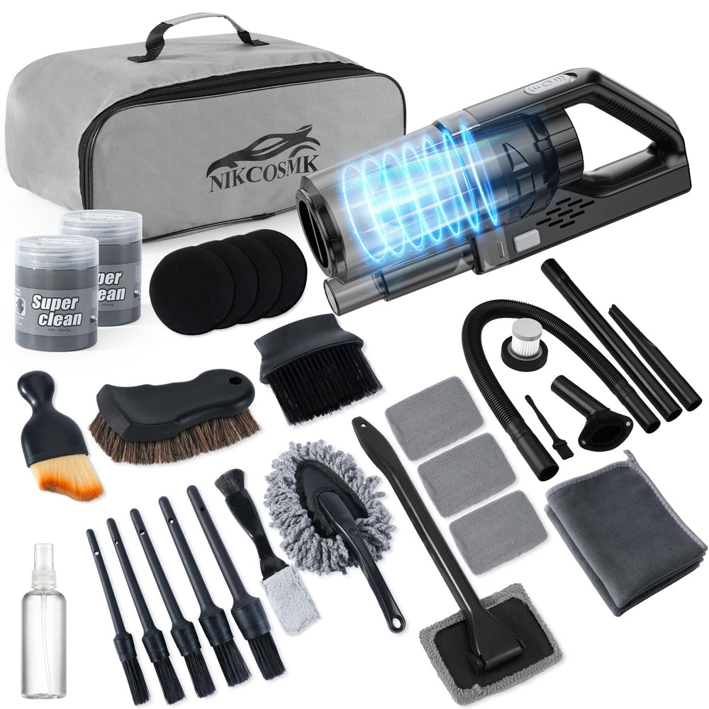 NIKCOSMK front packaging showing full kit for convenient storage
