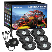 Nilight front view of 6-pod kit showing durability and full set
