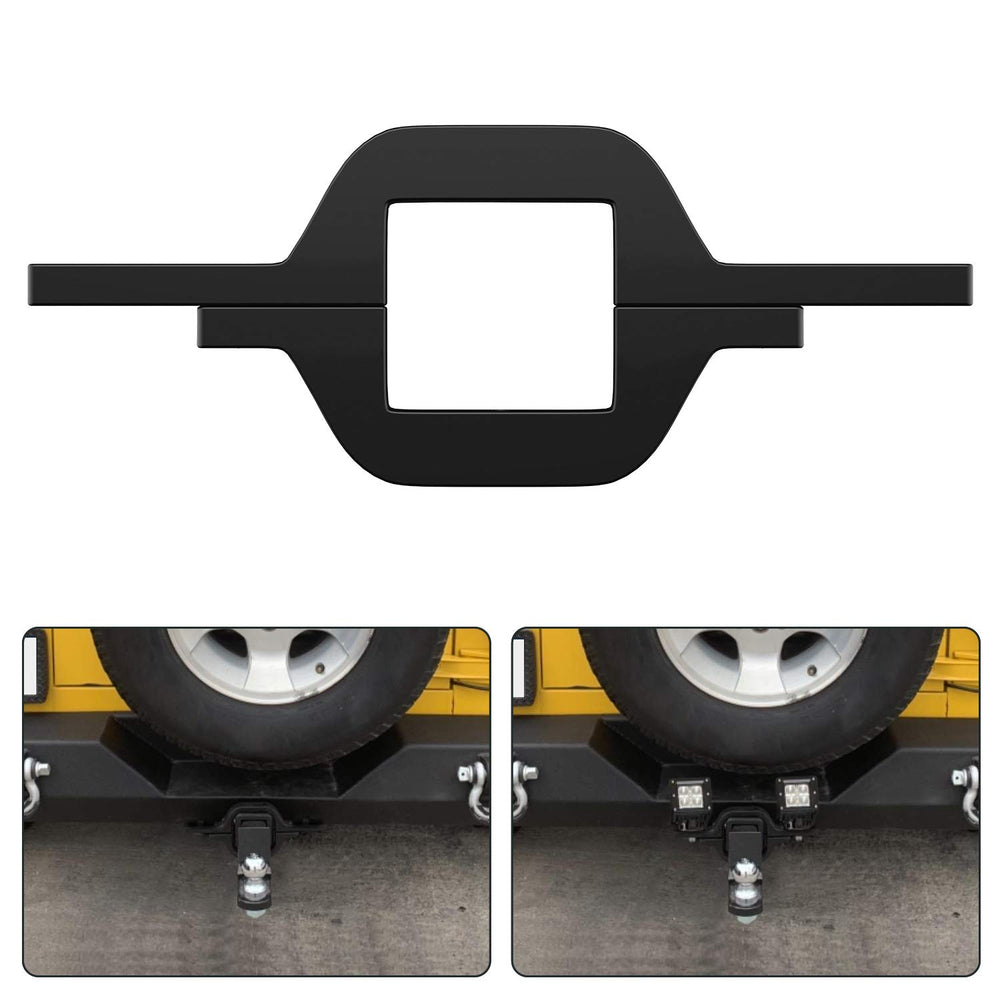 Nilight bracket front view showing mounting points and strong hold benefit