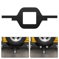 Nilight bracket front view showing mounting points and strong hold benefit