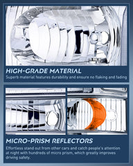 Nilight clear lens macro showing smooth optics for brighter beams