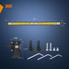 Nilight close-up of adjustable mounting bracket showing secure fit and angle control