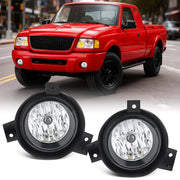Nilight fog light assembly front view showing clean fit and improved visibility