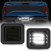 Nilight front assembled lamp showing fit and bright light benefit
