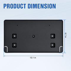 Nilight front bracket close-up of ABS texture for durable, rust-proof protection