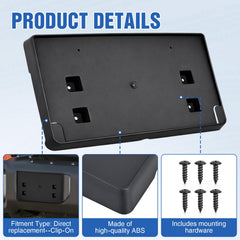Nilight front bracket side profile displaying contour and OE-fit alignment benefit