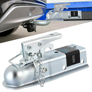 Nilight front face coupler showing secure ball seating and quick hookup benefit