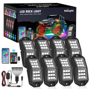 Nilight front packaging and complete kit layout for quick installation